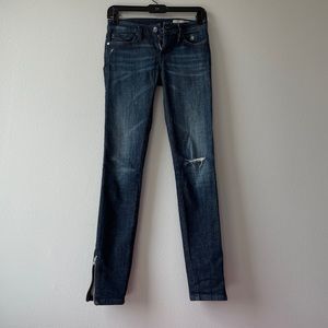 Diesel skinny jeans, low rise, size 26